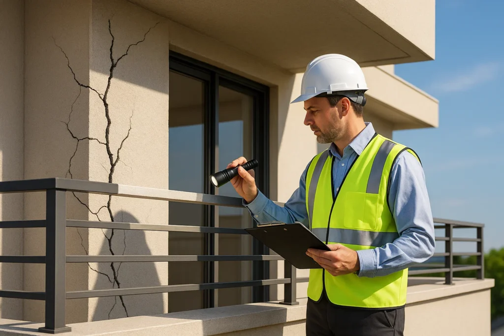 From Cracks to Stability—Comprehensive Balcony Inspection You Can Trust 2 Balcony Inspection